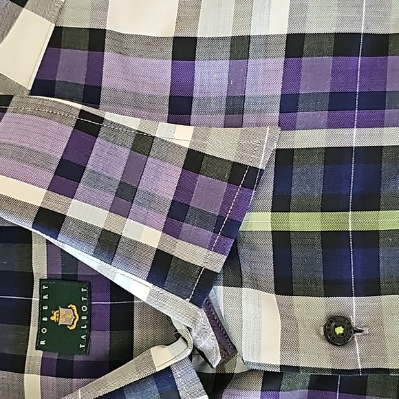 Robert Talbott Other - Robert Talbott Men's Plaid Button Down Shirt